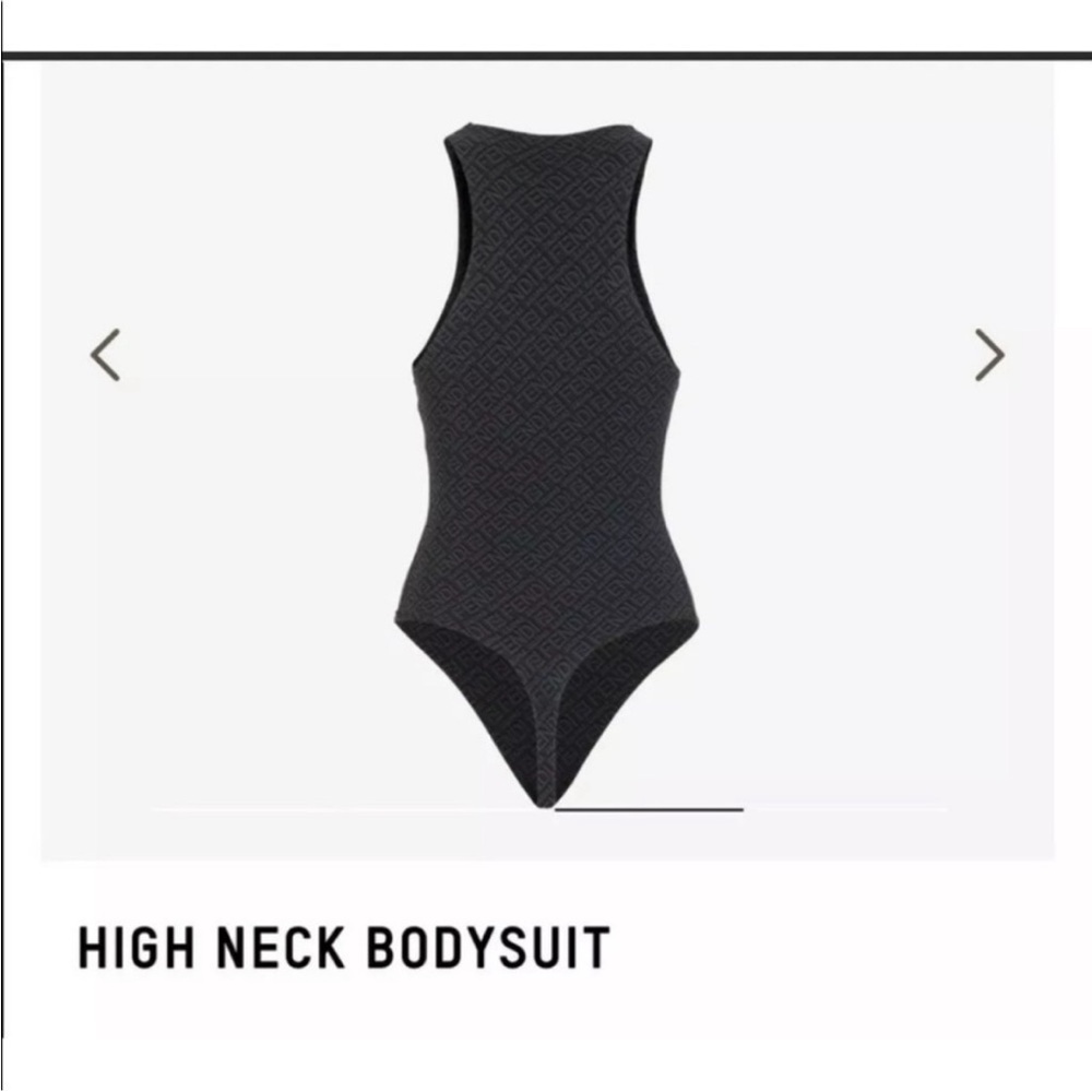 Fendi x Skims Highneck Sleeveless Bodysuit M